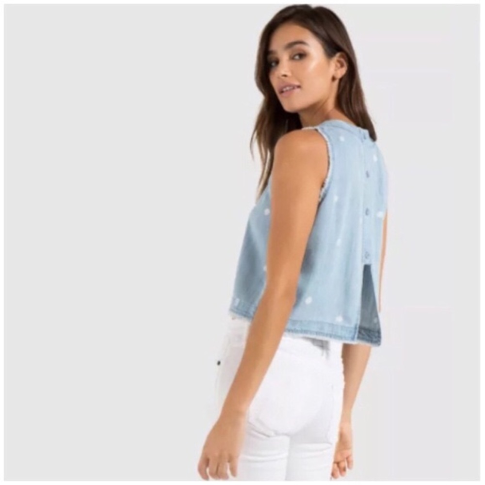 Boxy tank Anthropologie size small Cloth and Stone